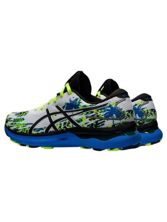 ASICS Gel-Nimbus 24 Men\'s Running Shoes, White/Black, US 9 main image 5